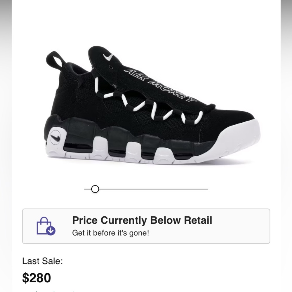 Nike Air More Money Sneakers - Picture 6 of 6
